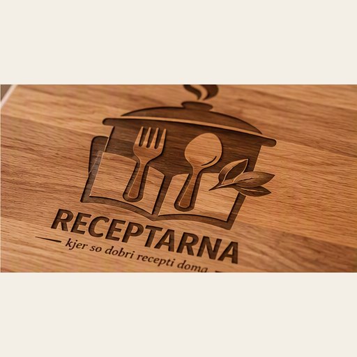 Lesena deska za rezanje Receptarna